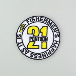 Persónuleg Logo Útsaumur Patch Iron-on Badge